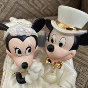 Lenox Mickey & Minnies Honey Moon figure-Walt Disney Showcase